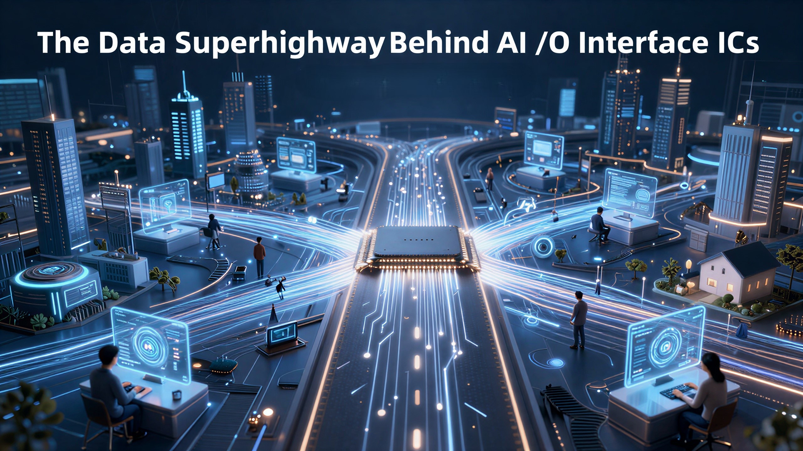 AI 運算背後的資料高速公路：輸出入介面 IC